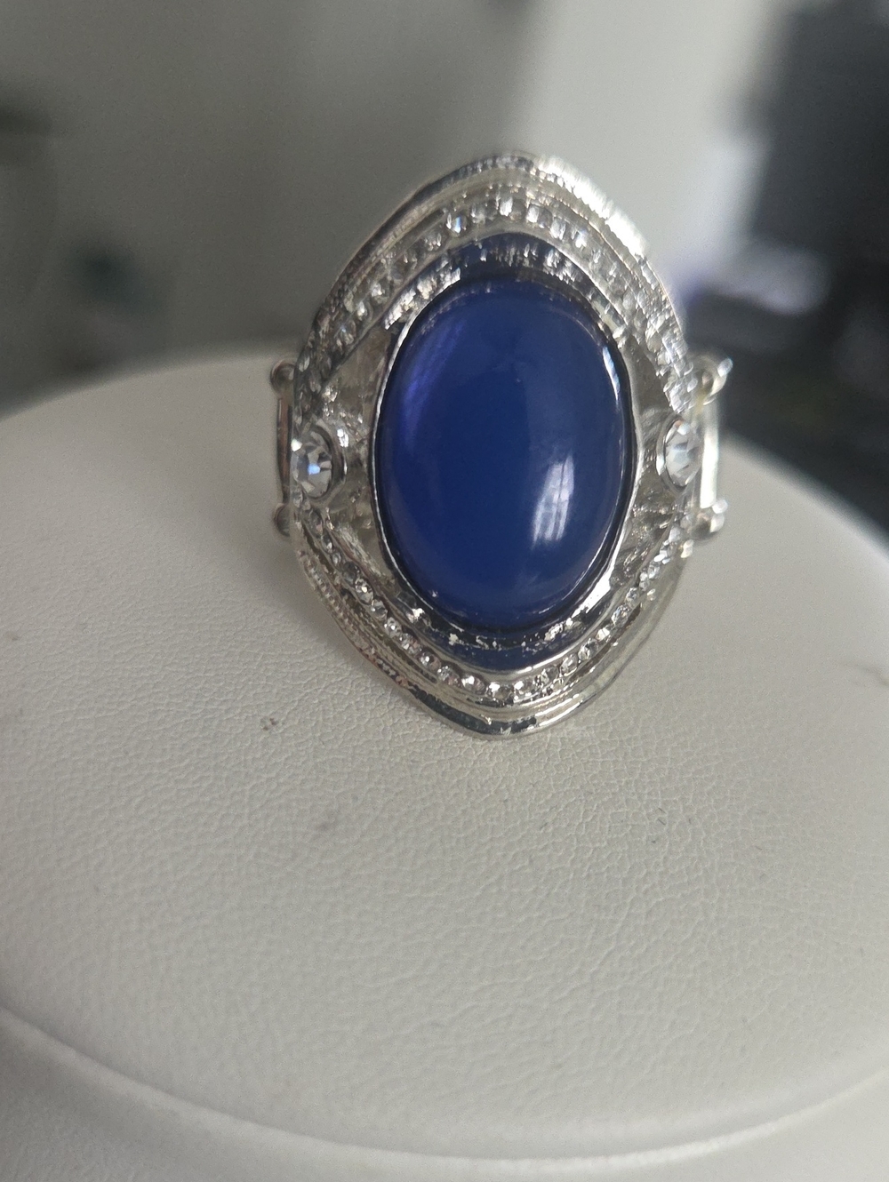Paparazzi Bead Confident Blue Ring NWT